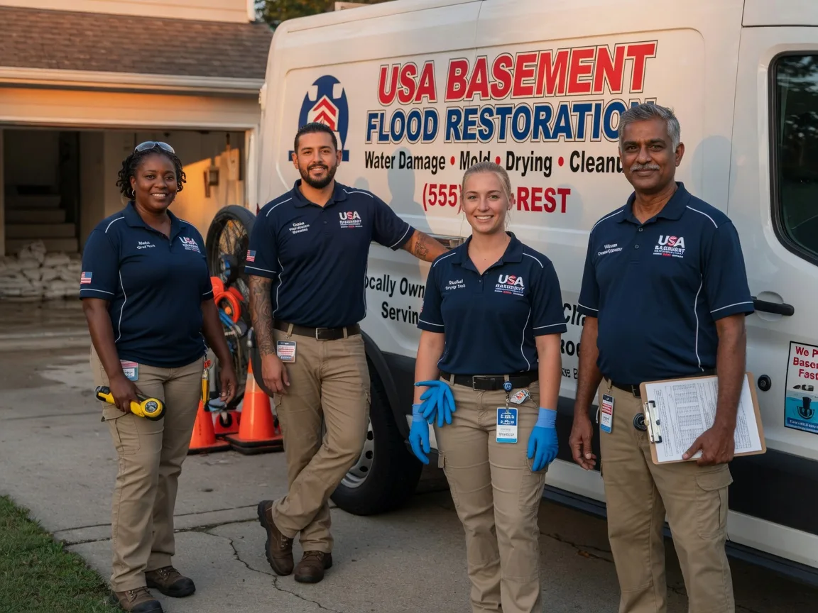 Basement Flood Cleanup company in Everest, KS